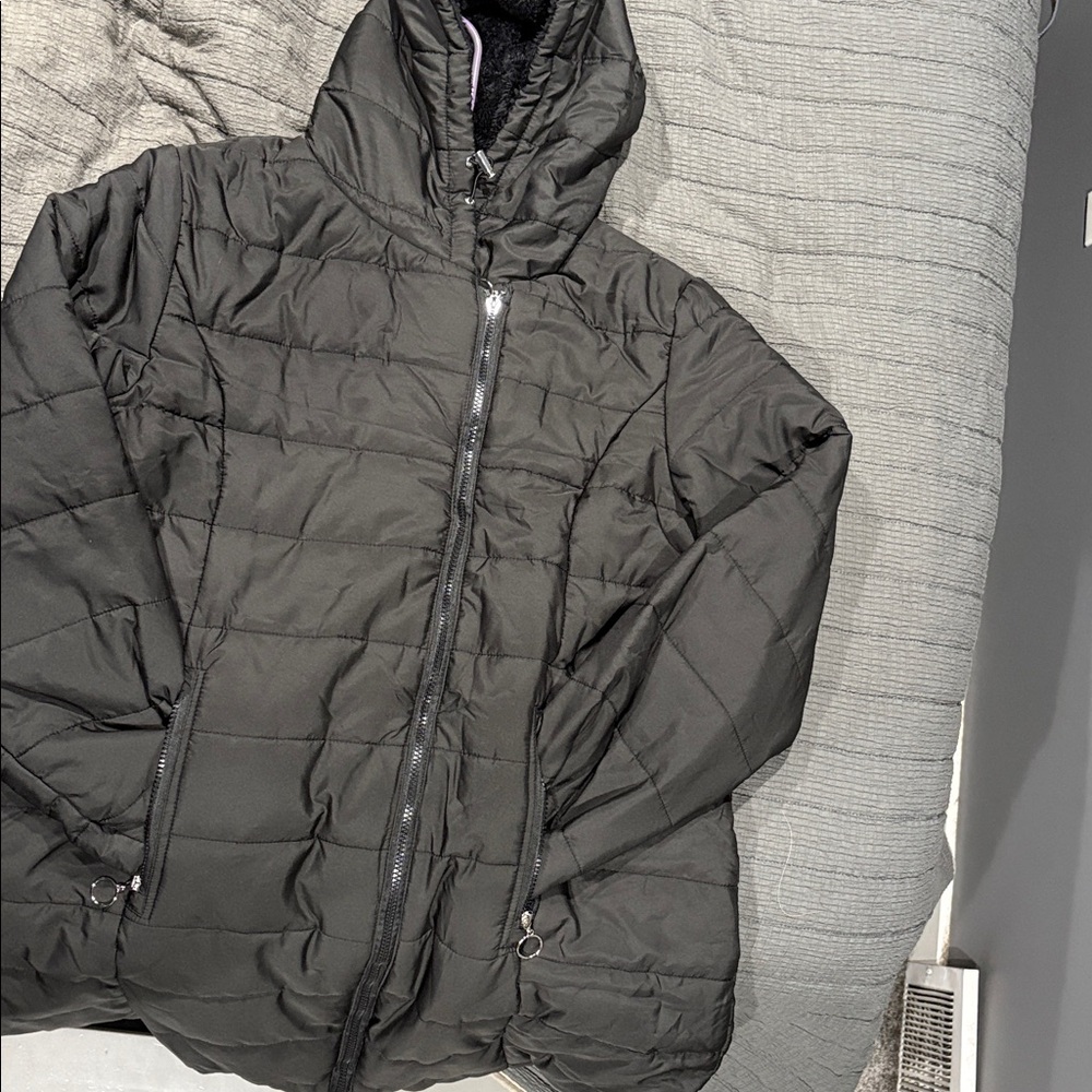 SHEIN Black Ski & Snow Jacket